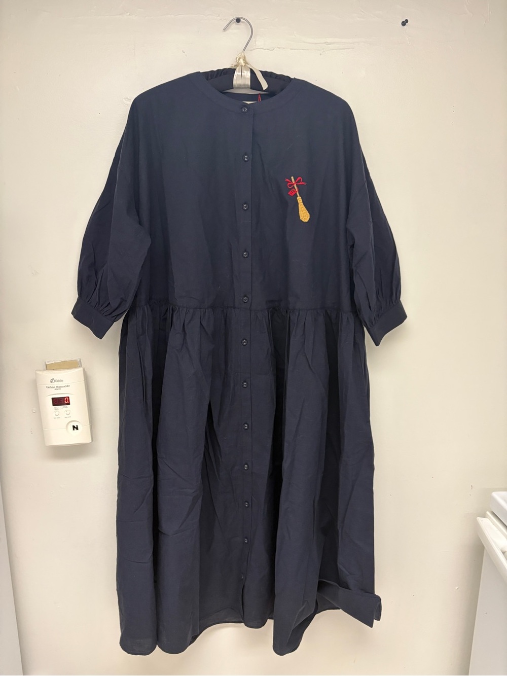 Donguri Closet Kiki’s Delivery Service Ghibli Blue Linen Dress